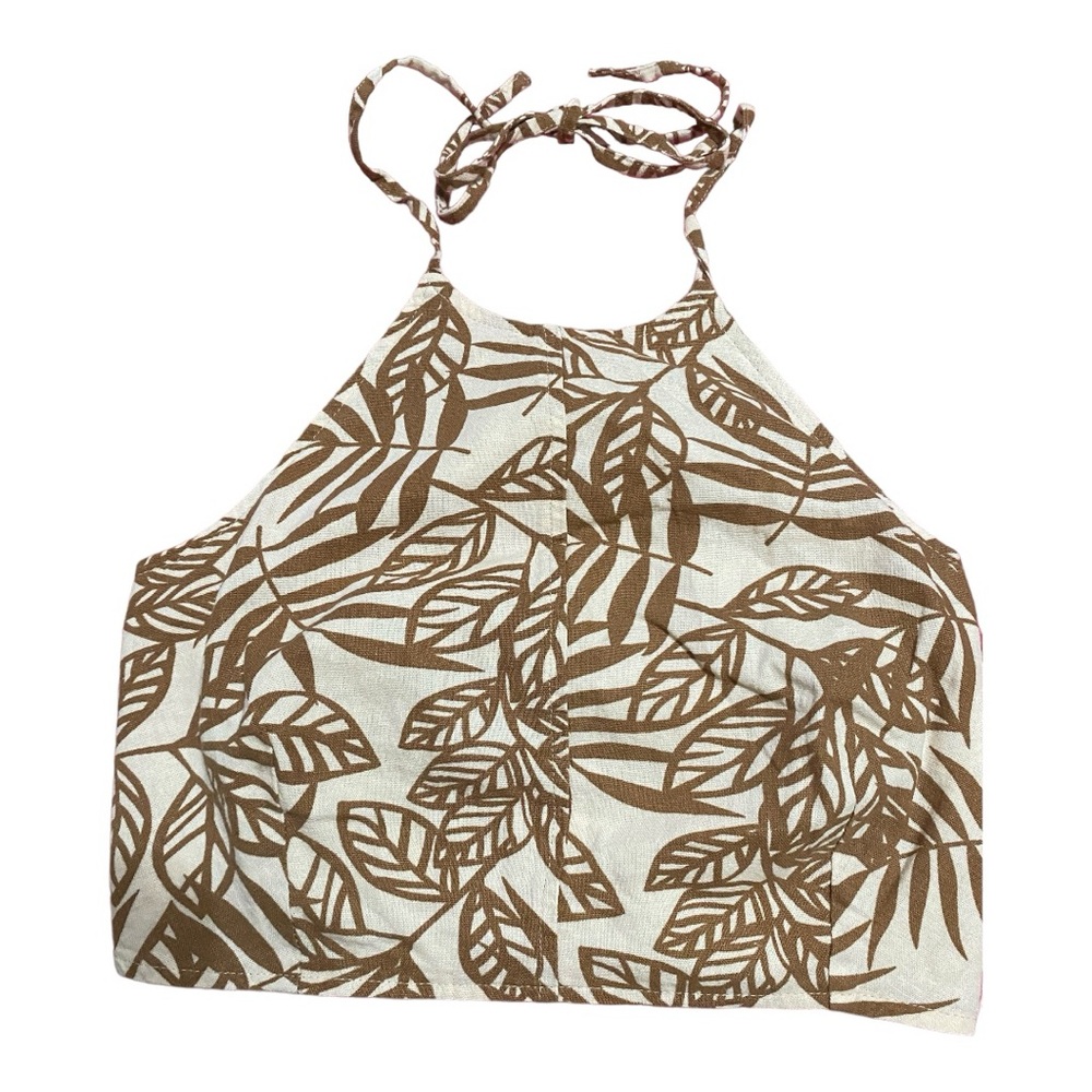 House of Harlow Boho Summer Halter Crop Top 2